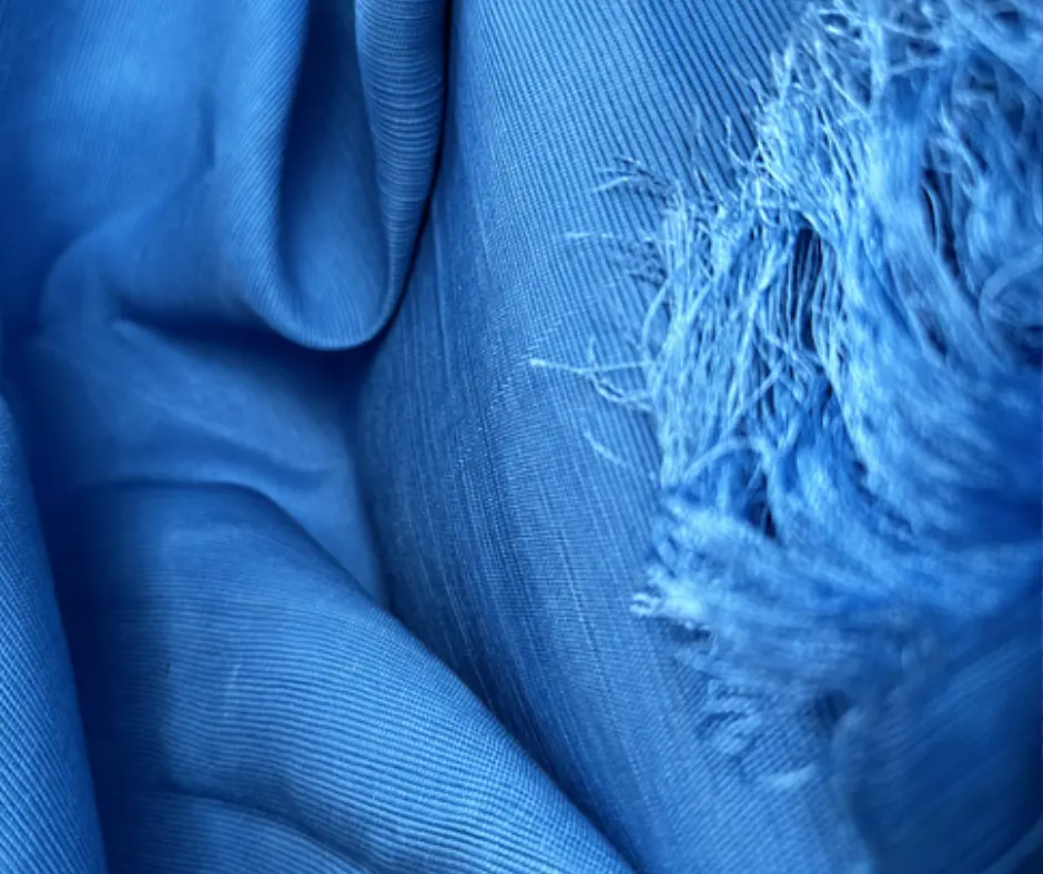 Beautiful light blue Rayon-Cotton Aso Oke by Woven Market Africa